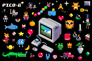 PICO-8 for Mac v0.2.7 英文原生版-光年游戏